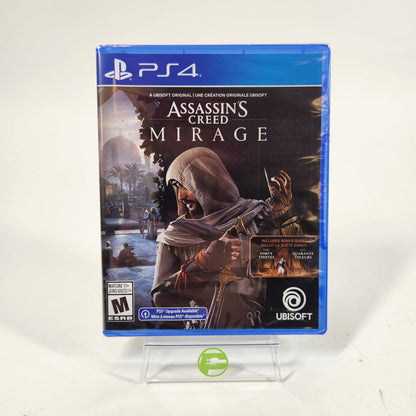 New Assassin's Creed Mirage [Launch Edition] (Sony PlayStation 4 PS4, 2023)