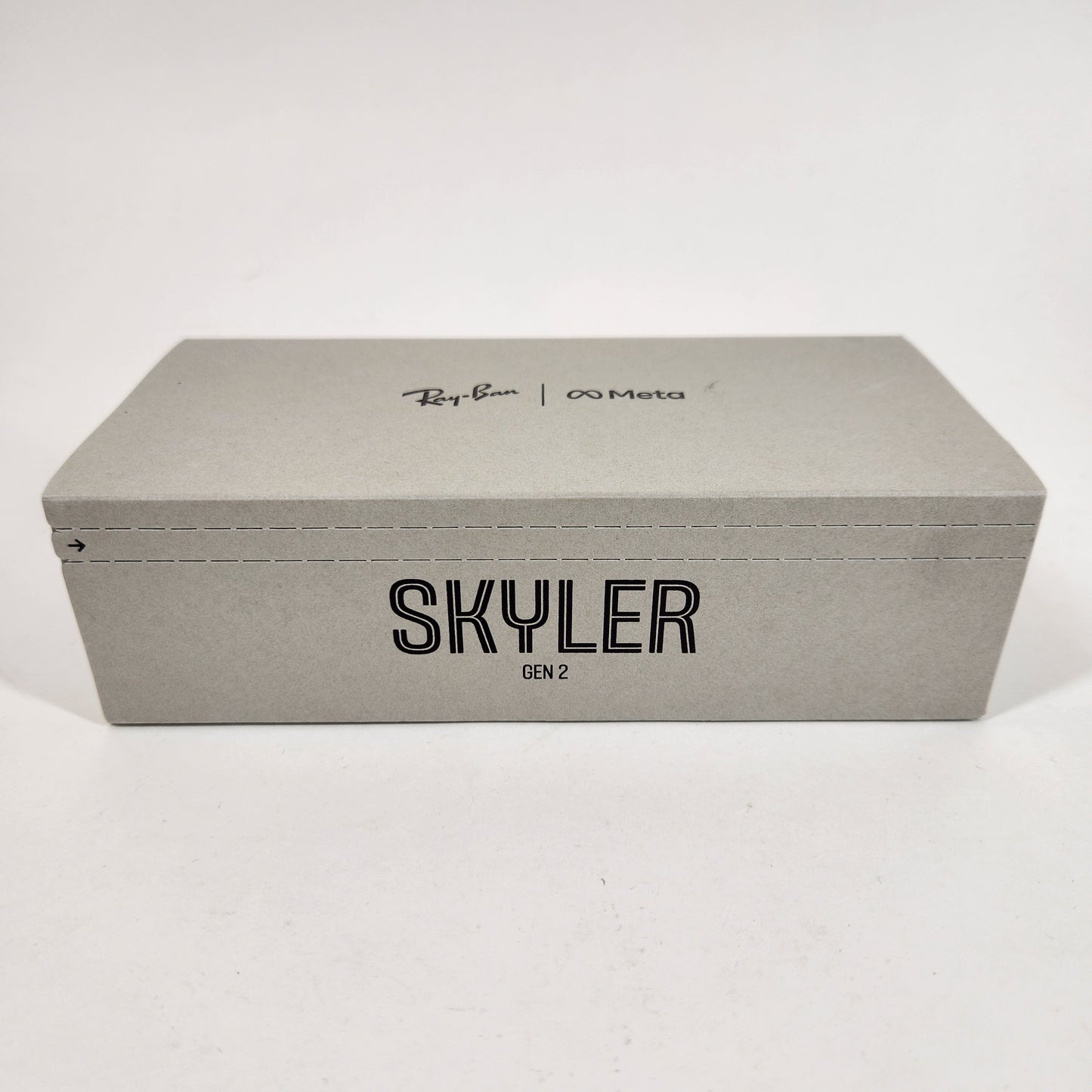 New Ray-Ban Meta Skyler Gen 2 Shiny Black Standard RW4014 AI Smart Glasses