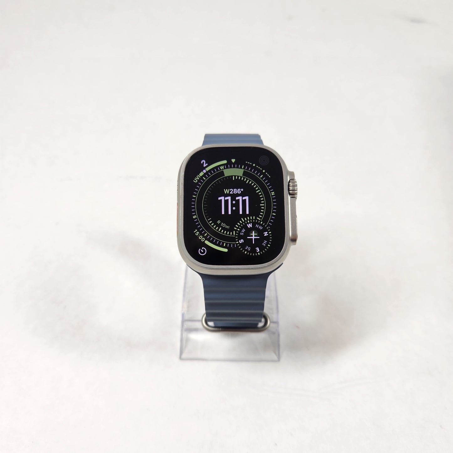 Unlocked Apple Watch Ultra 3 49MM Natural Titanium Ocean Band MEWH4LW/A