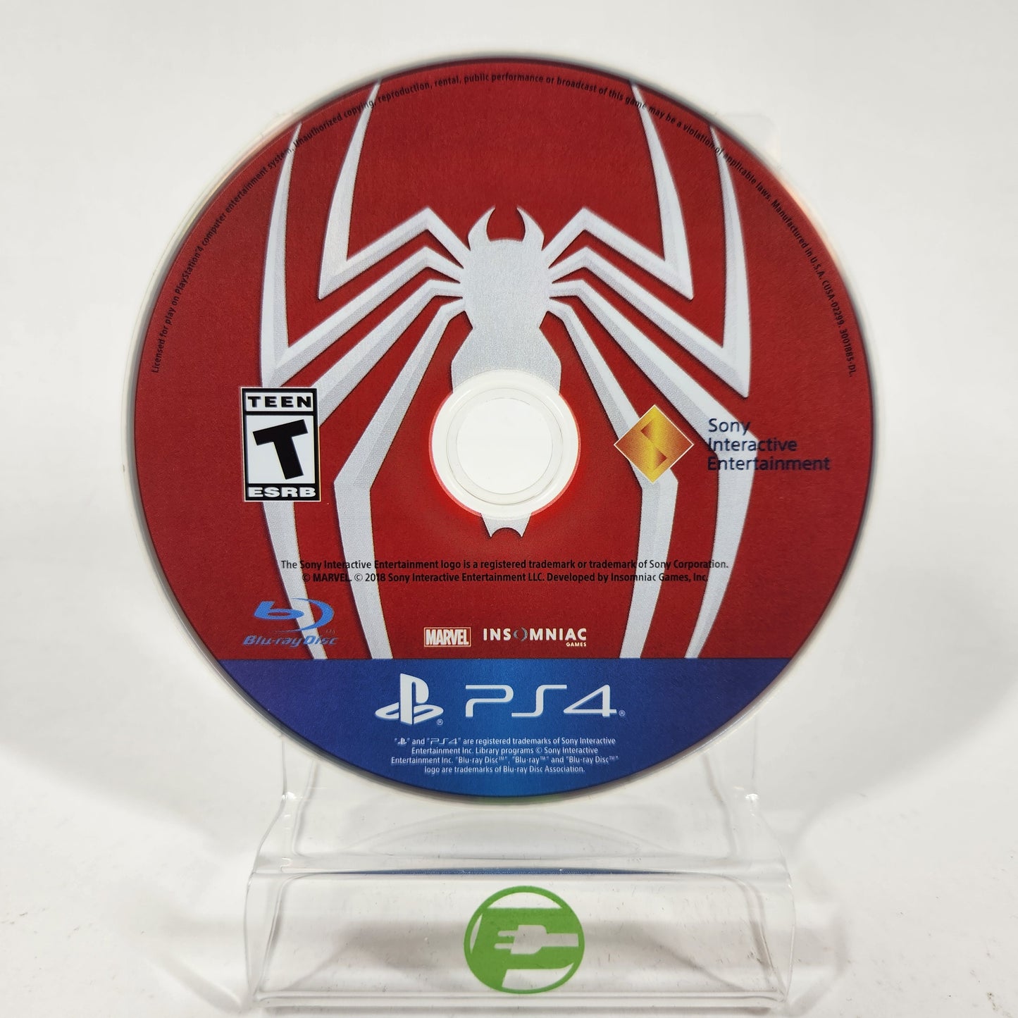 Marvel Spiderman (Playstation 4, 2018)