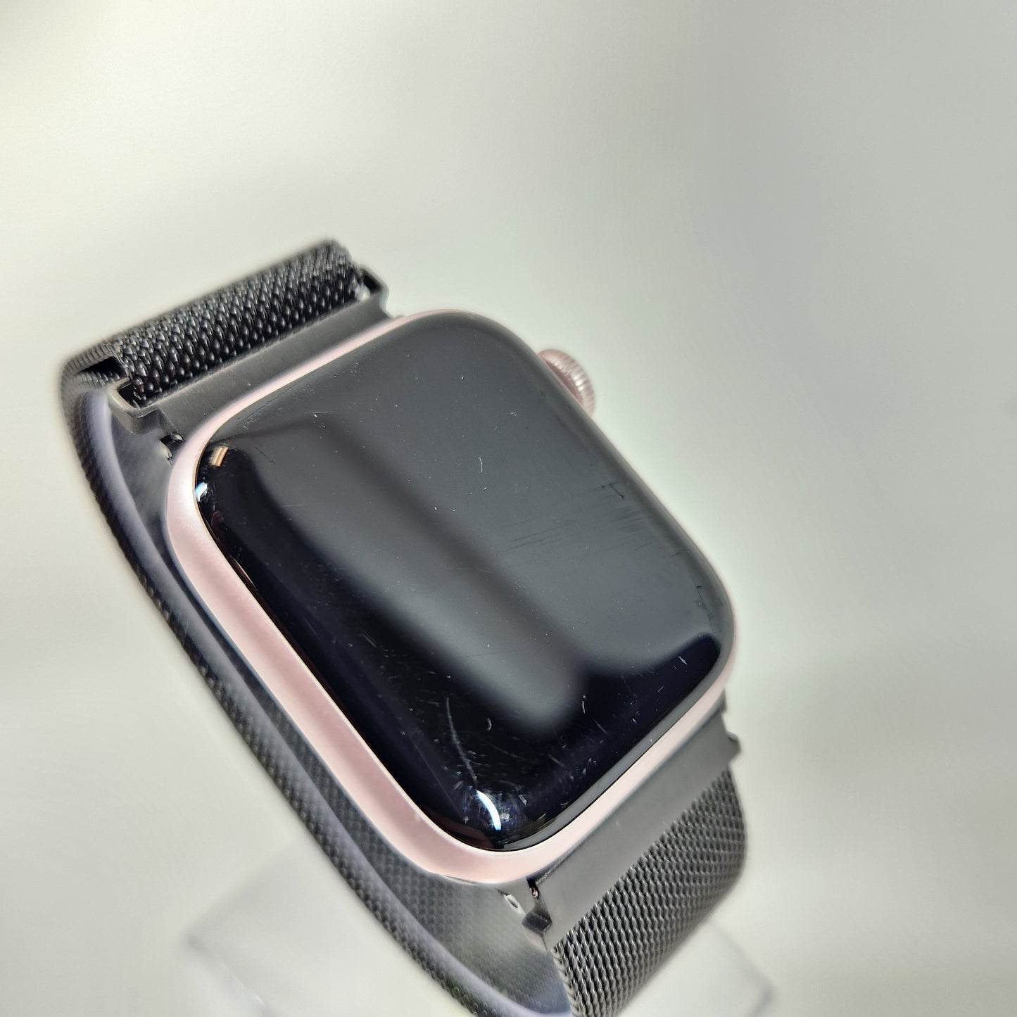 GPS Only Apple Watch Series 9 41MM Pink Aluminum Aftermarket Band MR933LL/A