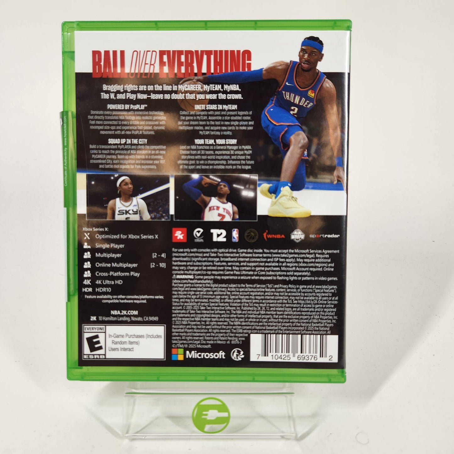 NBA 2K26 [WNBA Edition] (Microsoft Xbox Series X, 2025)