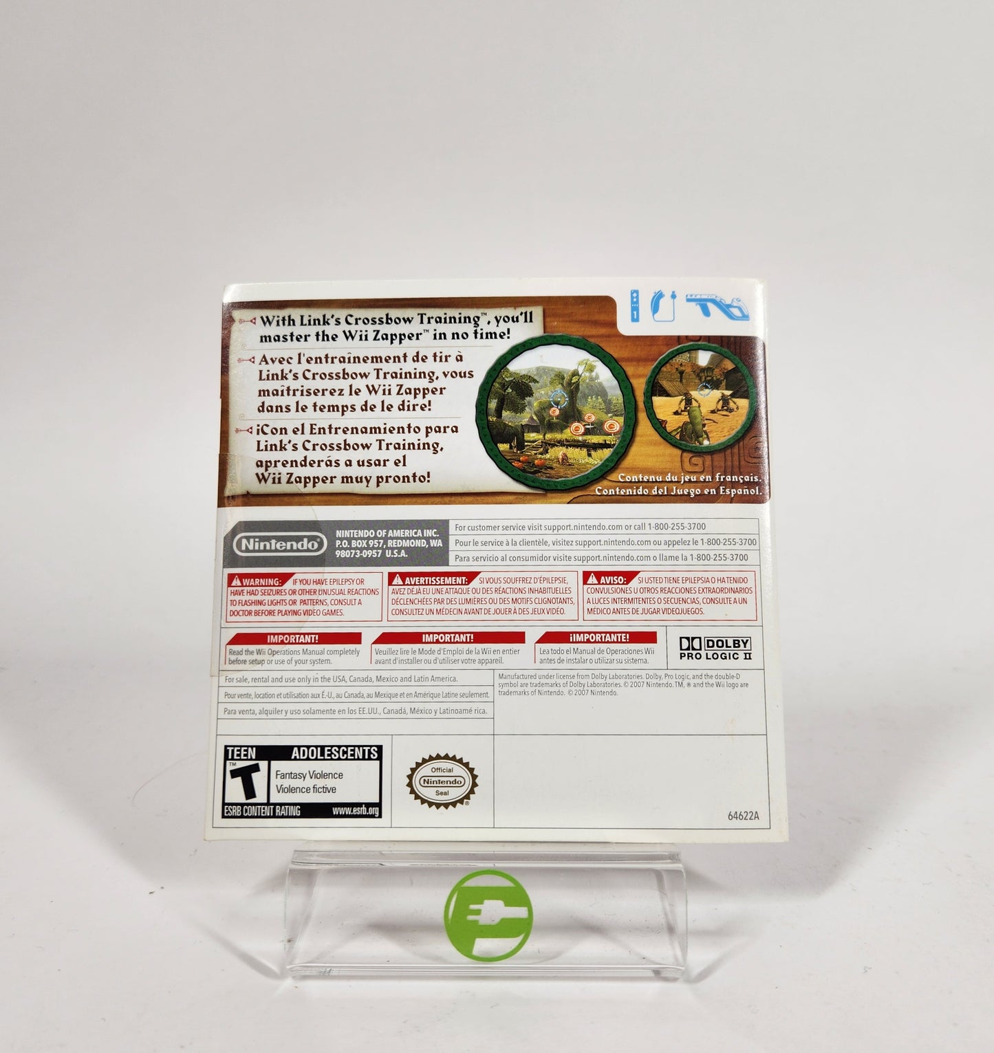 Sealed New Link's Crossbow Training (Nintendo Wii, 2007)