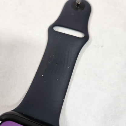 Unlocked Apple Watch SE 2nd Gen 44MM Black Aluminum Black Sport Band MXG23LL/A