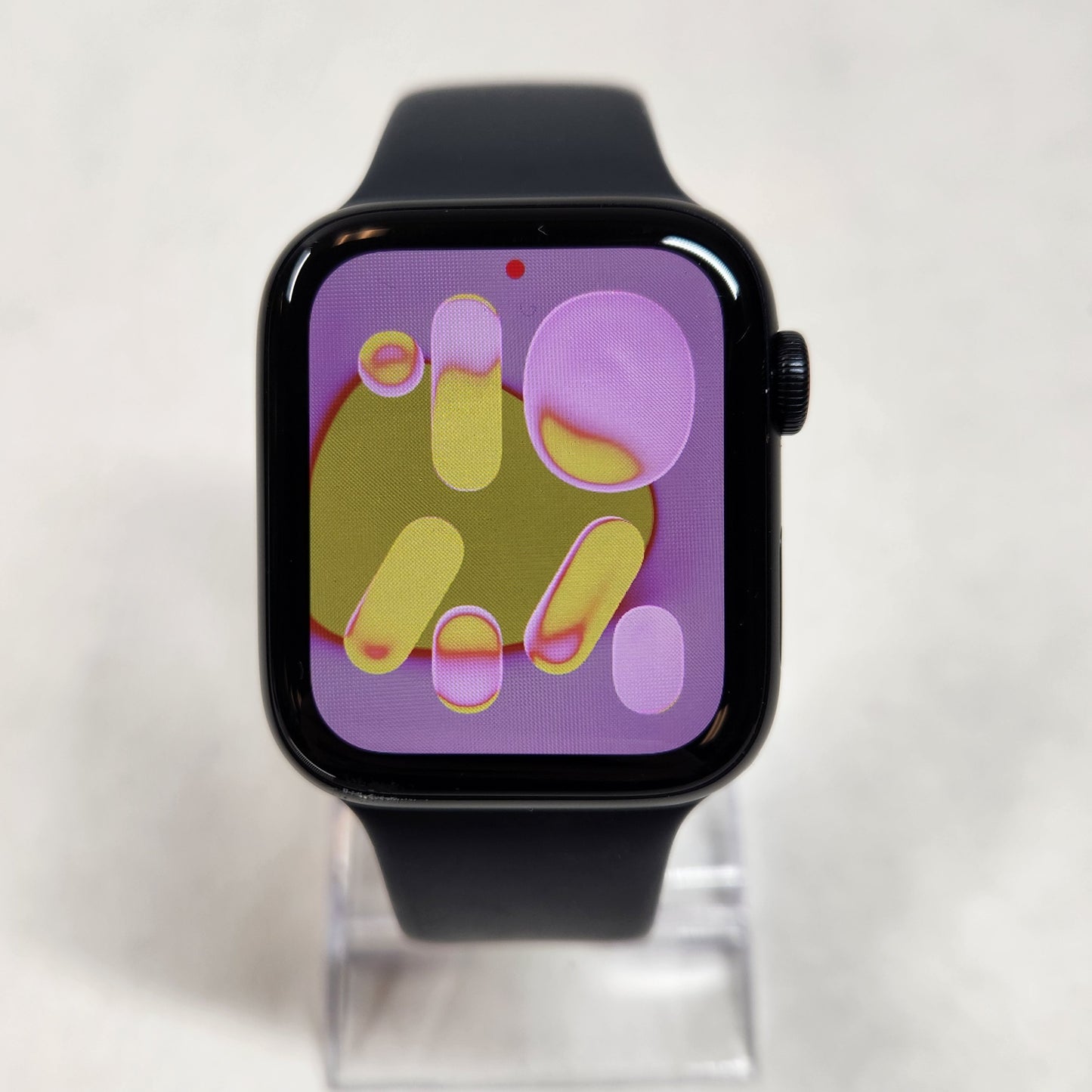 Unlocked Apple Watch SE 2nd Gen 44MM Black Aluminum Black Sport Band MXG23LL/A