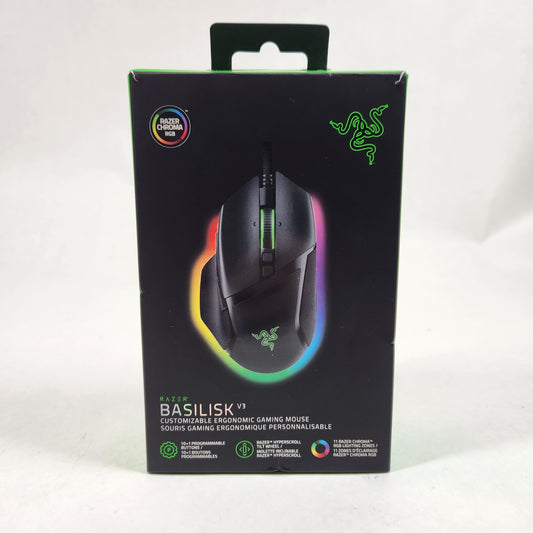 Razer Basilisk V3 Wired Gaming Mouse RZ01-0400