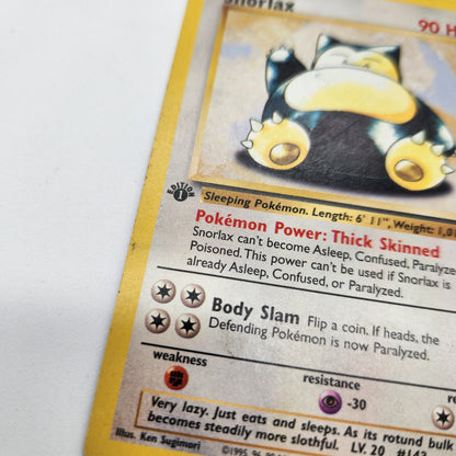Pokémon TCG Jungle Snorlax 27/64 Regular English