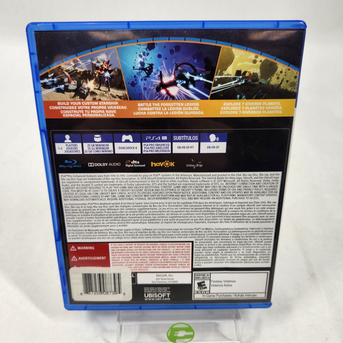 Starlink: Battle for Atlas (Sony PlayStation 4 PS4, 2018)