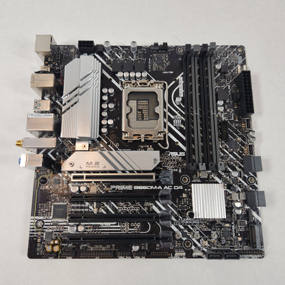 Asus Prime B660M-A AC D4 LGA 1700 microATX Motherboard