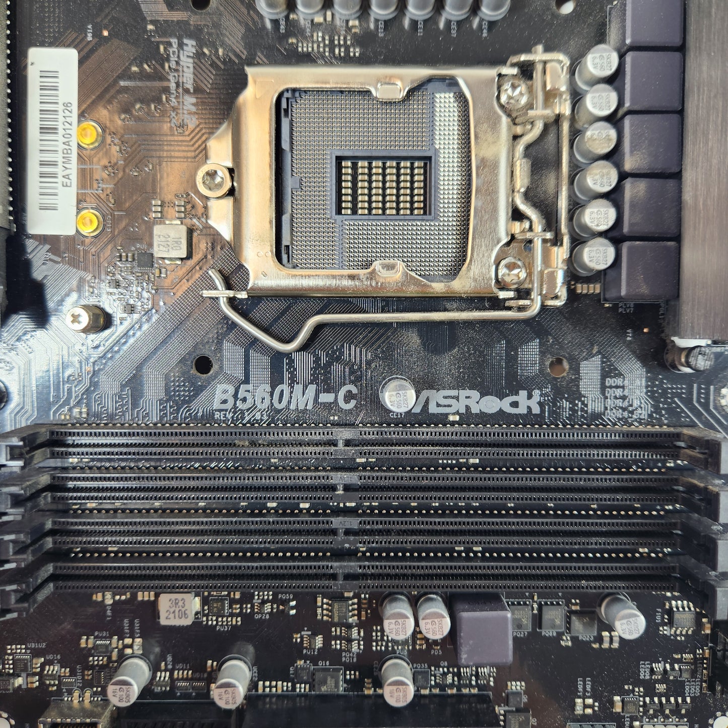 AsRock B560M-C LGA 1200 microATX Intel DDR4 Motherboard