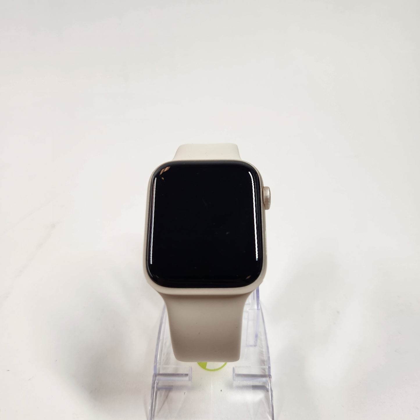 GPS Only Apple Watch SE 3 44MM Starlight Aluminum White Sport Band MEHJ4LW/A