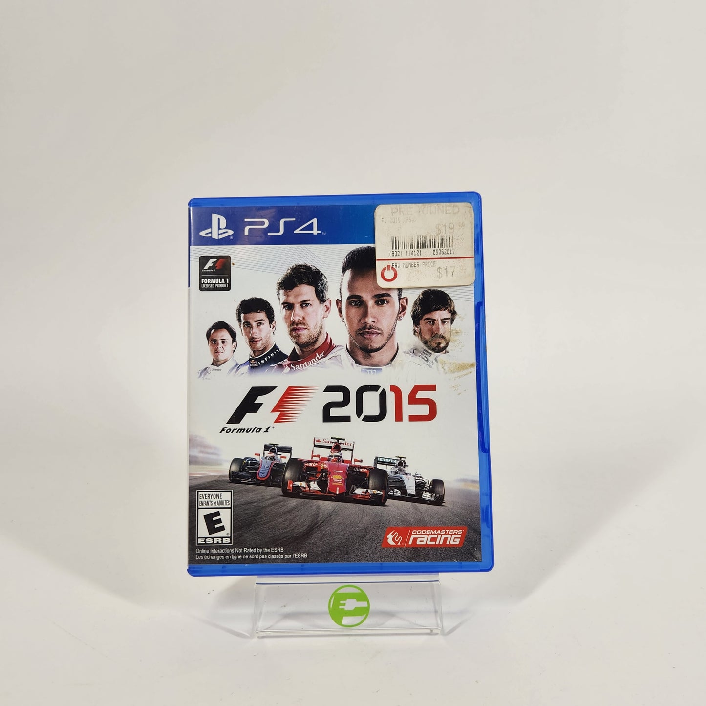 F1 2015 (Sony PlayStation 4 PS4, 2015)