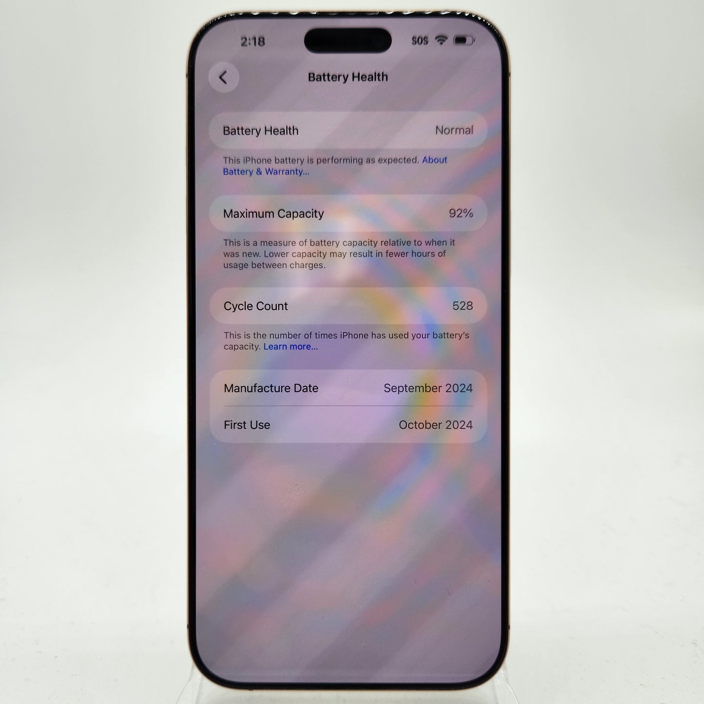 T-Mobile Apple iPhone 16 Pro Max 512GB Desert Titanium MYW93LL/A