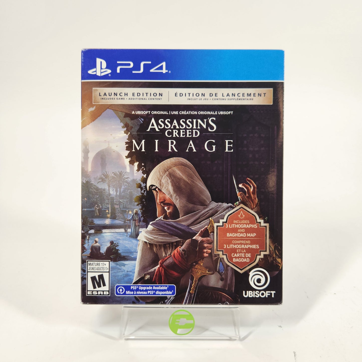 New Assassin's Creed Mirage [Launch Edition] (Sony PlayStation 4 PS4, 2023)