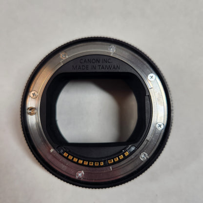 Canon Ultrasonic Zoom Lens EF 24-70mm f/2.8 L II USM + Canon Control Ring Mount Adapter EF-EOS R