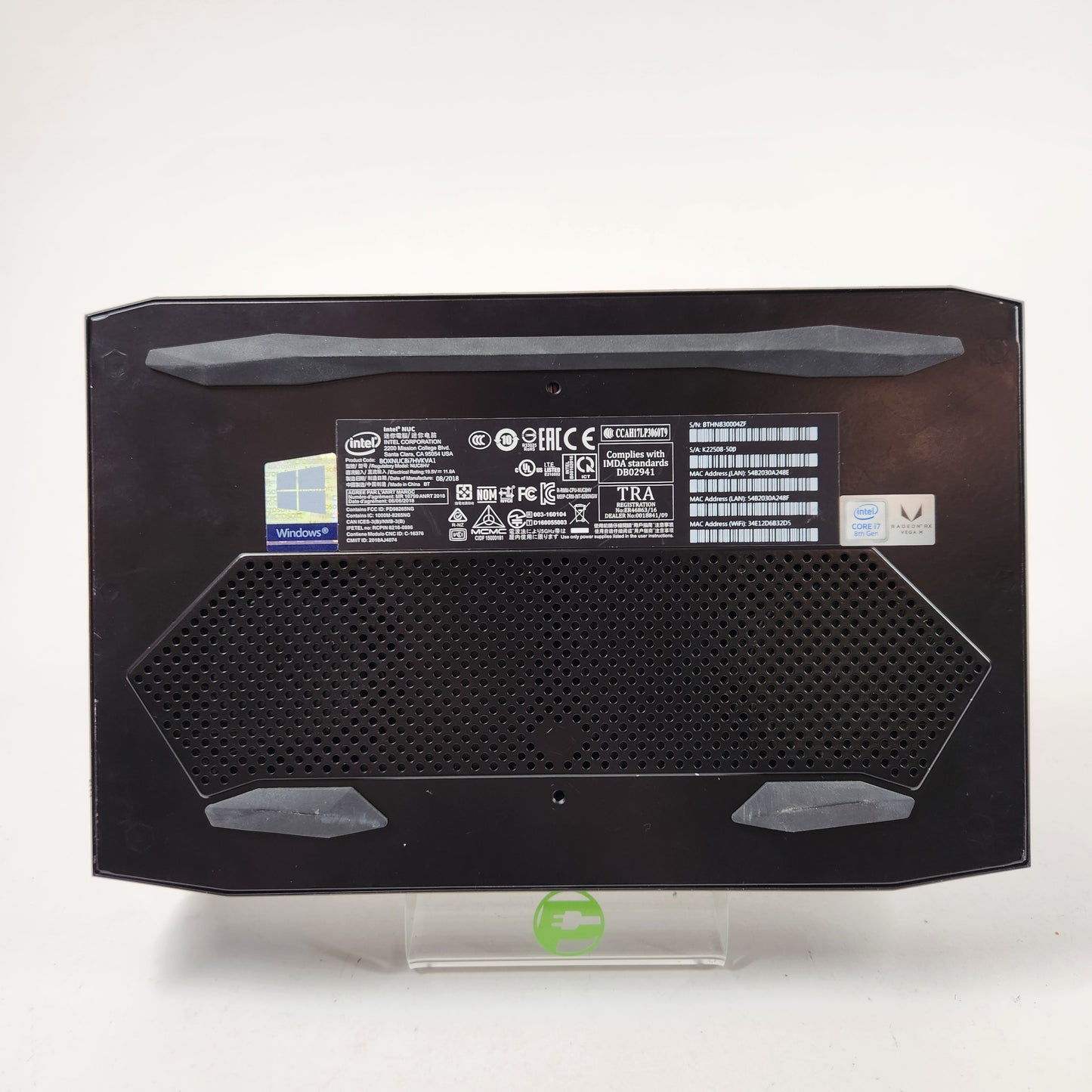 Intel NUC NUC8HV i7-8809g 3.10GHz 16GB RAM 1TB SSD Radeon RX Vega M GH Mini PC