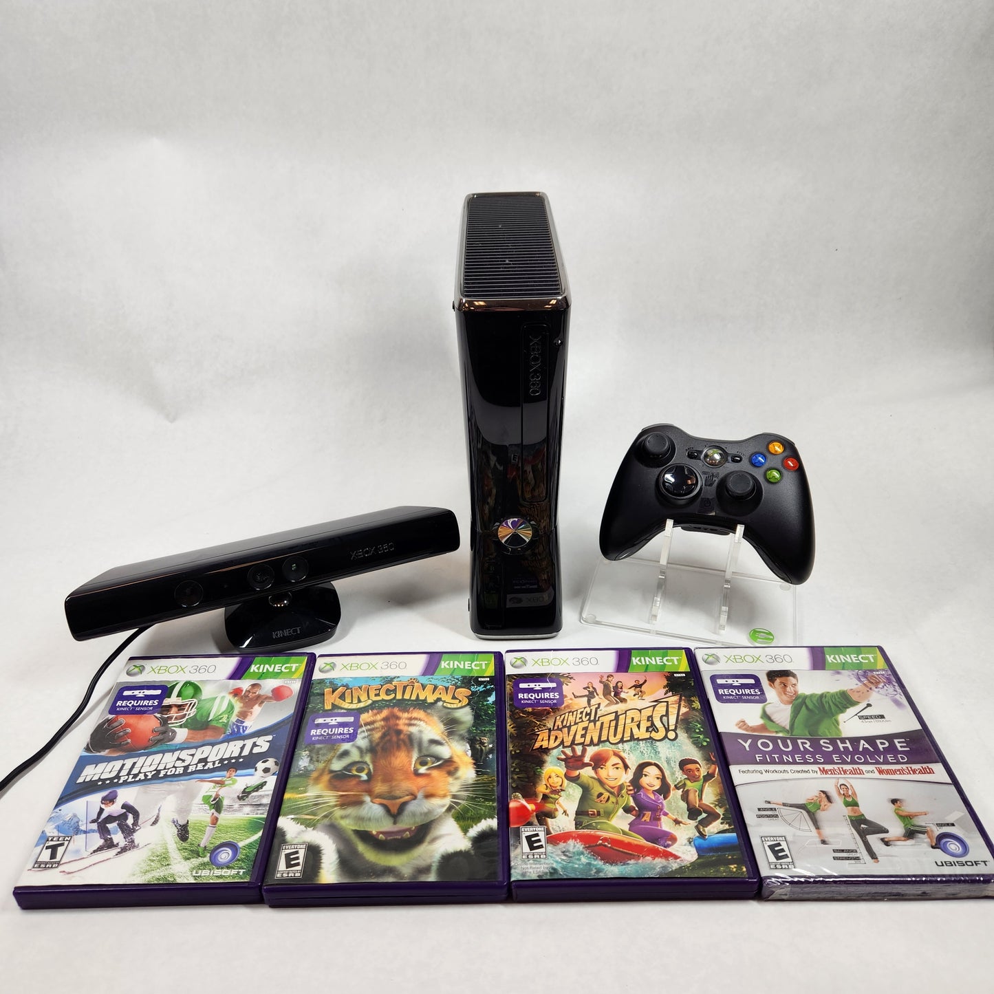 Microsoft Xbox 360 S Kinect Special Edition 250GB Console Gaming System Gloss Black 1439