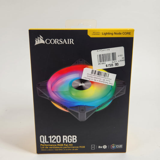 Corsair QL120 RGB Fan Kit 21021066