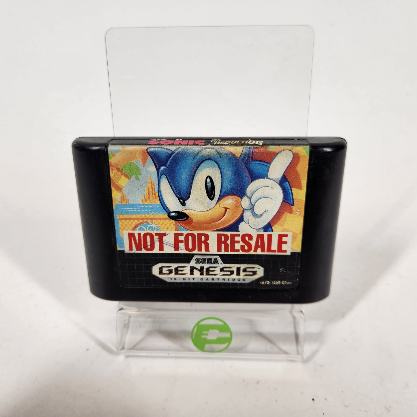 Sonic the Hedgehog [Not for Resale] (Sega Genesis, 1993) Cartridge Only