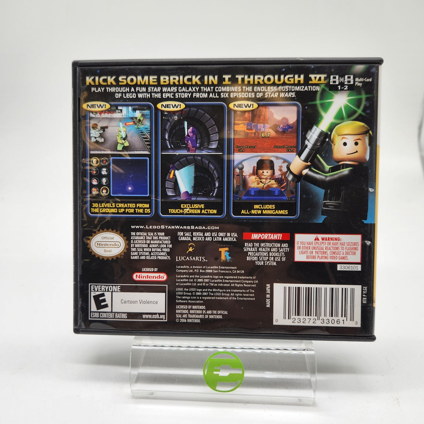 LEGO Star Wars Complete Saga (Nintendo DS, 2007)