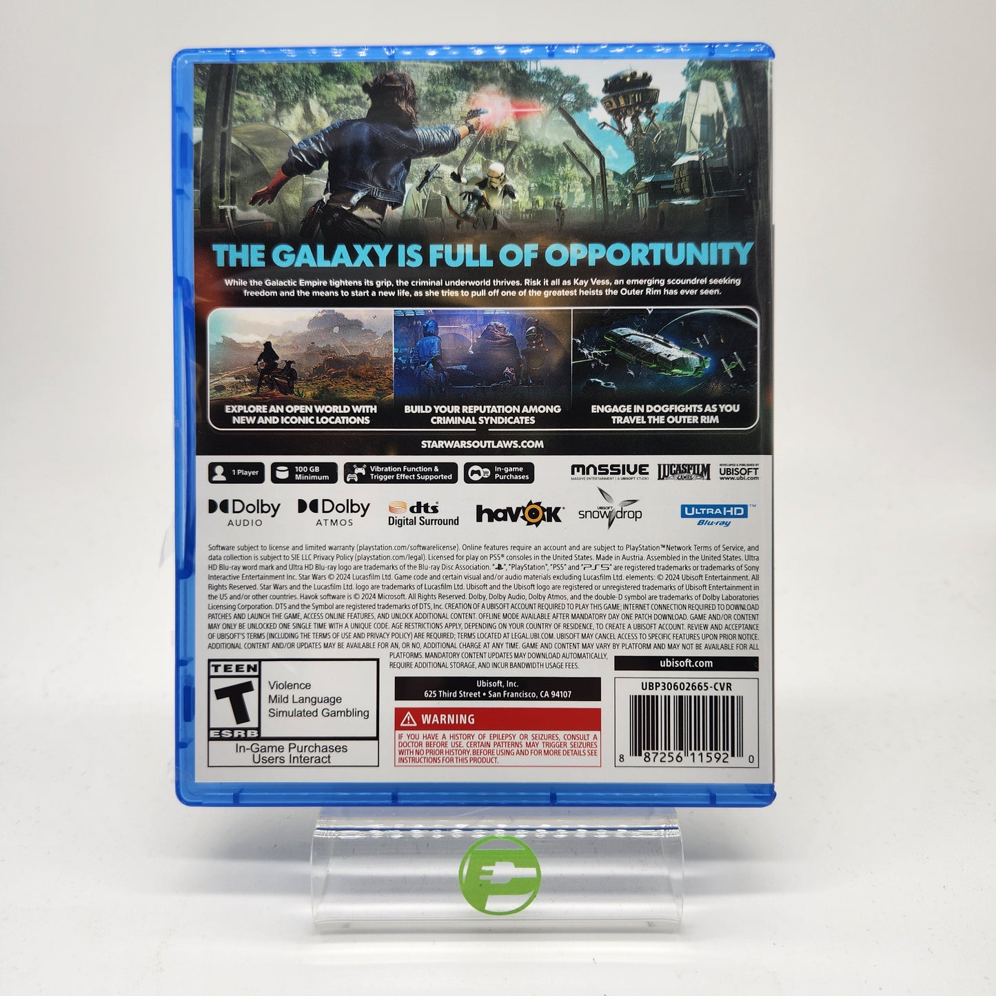 Star Wars Outlaws (Sony PlayStation 5 PS5, 2024)