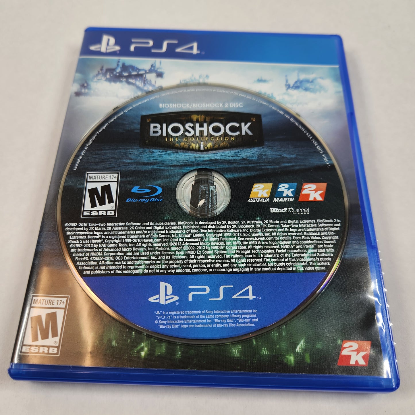 BioShock The Collection (Sony PlayStation 4 PS4, 2016)