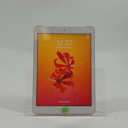 Unlocked Apple iPad 6th Gen 32GB 12.3 Rose Gold A1954