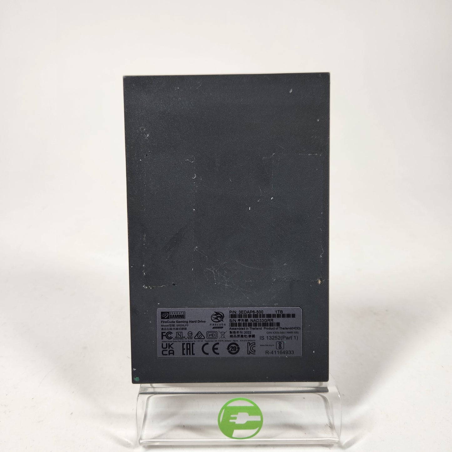 Seagate External FIRECUDA GAMING HARD DRIVE 1TB 2.5" Barracuda USB-B to USB-A HDD SRD0LF0