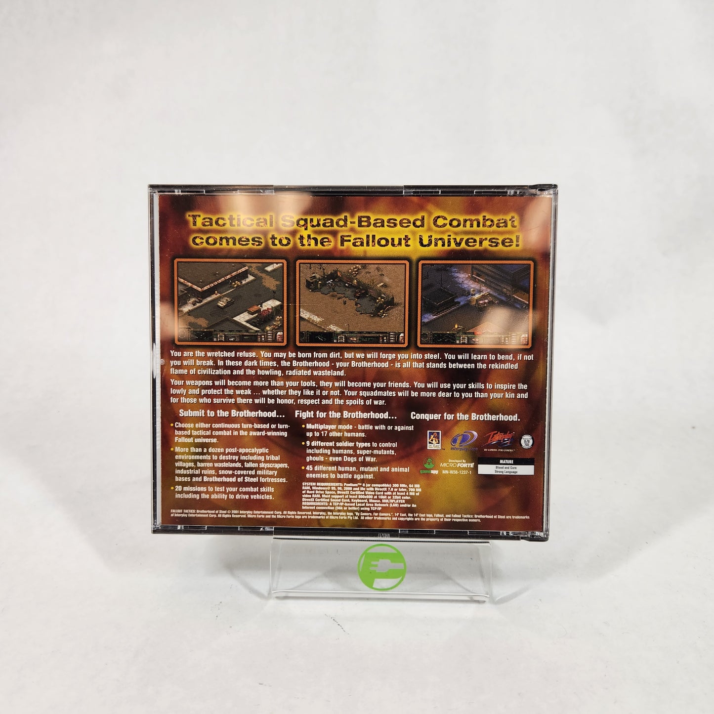 Fallout Tactics: Brotherhood Of Steel [Big Box] (PC, 2001)