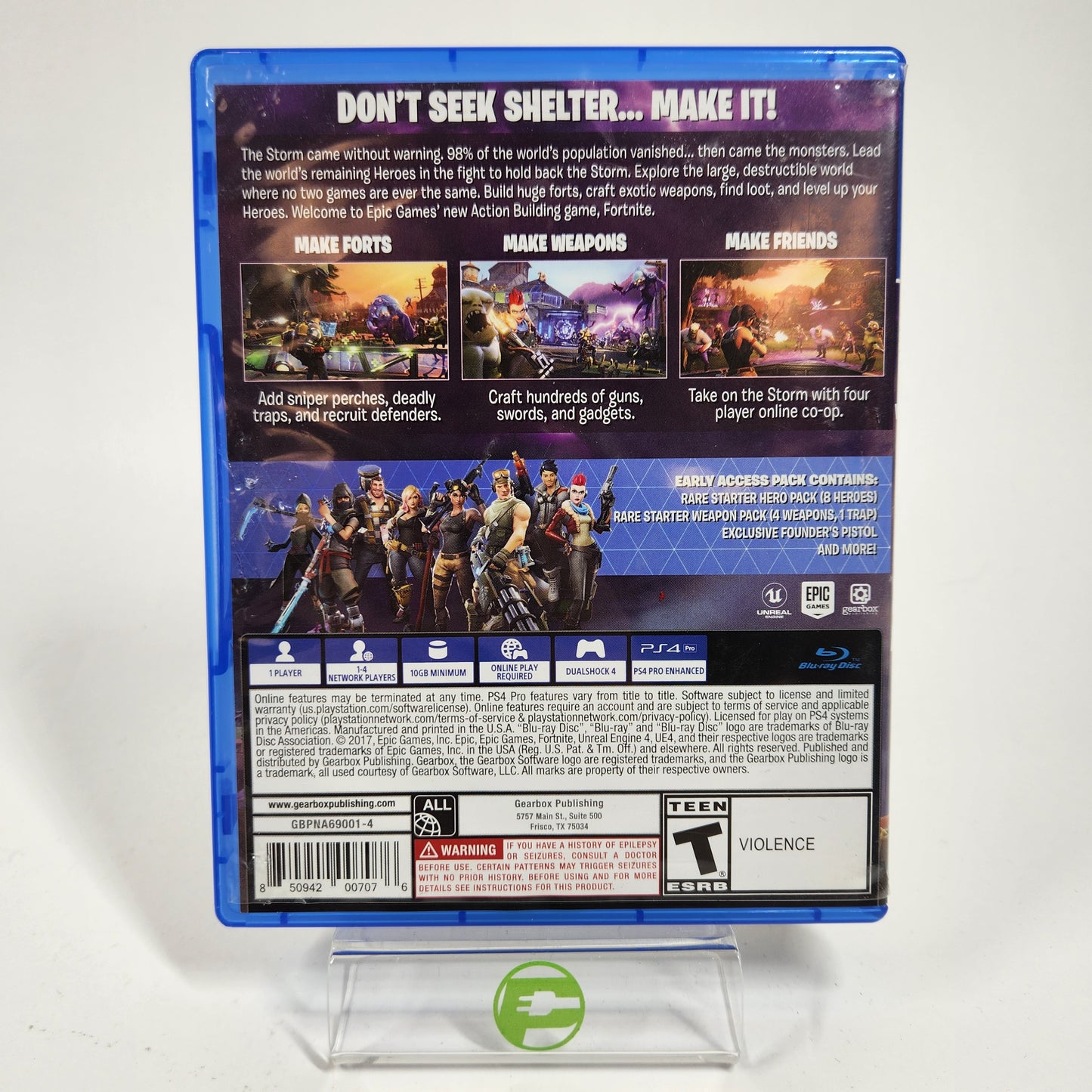 Fortnite  (Sony PlayStation 4 PS4, 2017)