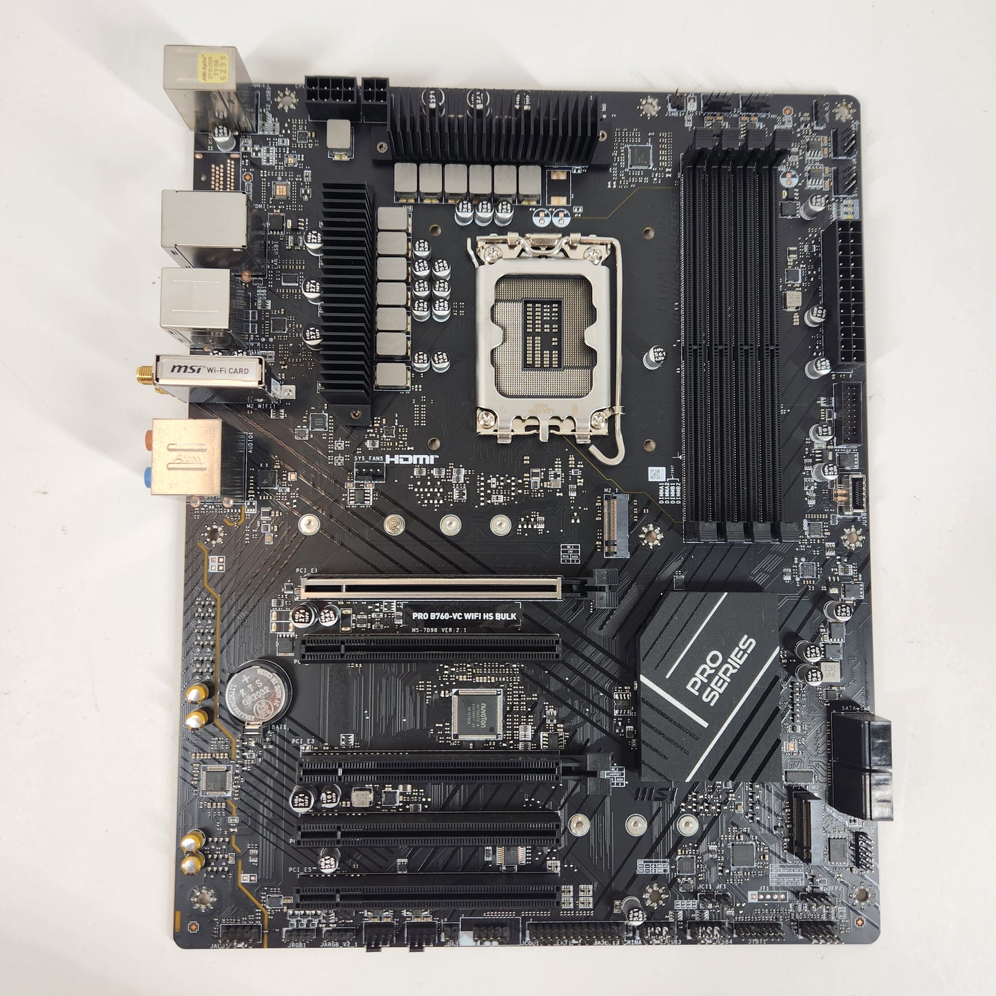 MSi PRO B760-VC WIFI HS BULK LGA 1700 ATX Intel DDR5 Motherboard