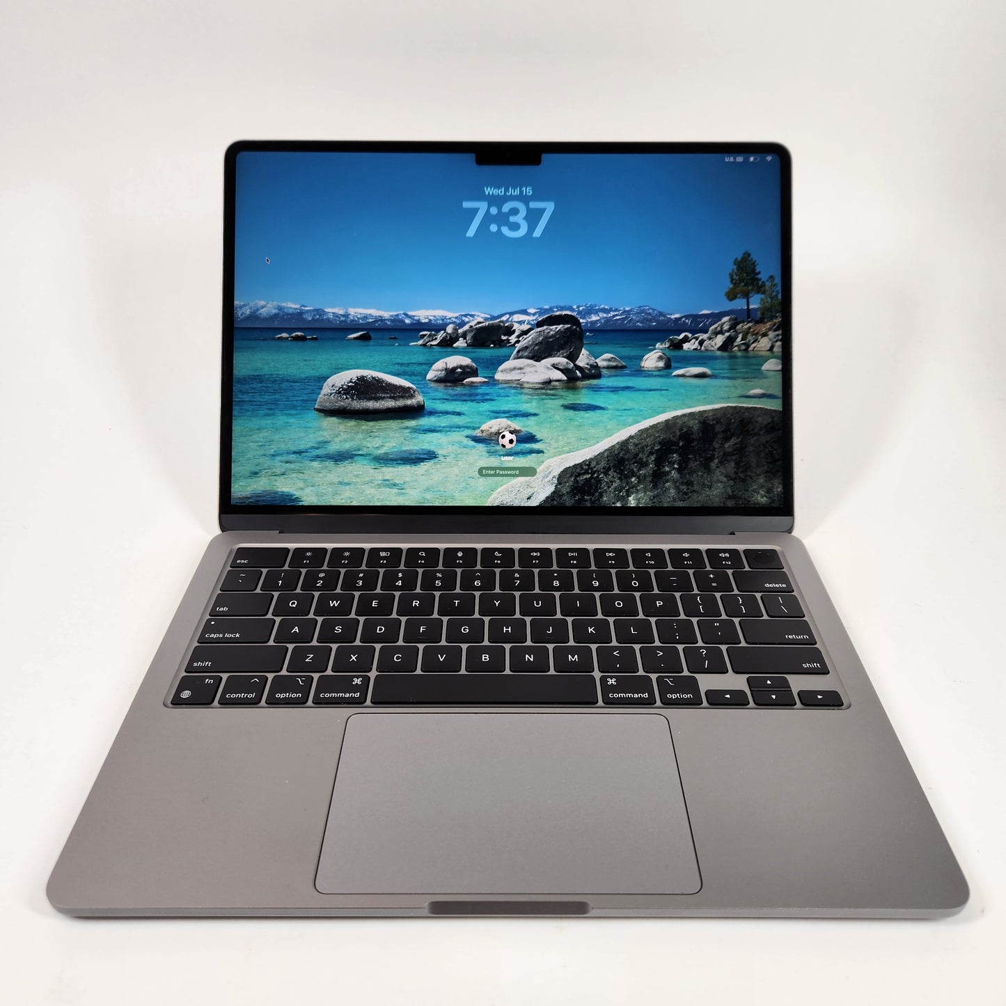 Broken 2024 Apple MacBook Air M3 8C GPU 4.0GHz 8GB RAM 256GB SSD MRXN3LL/A Read