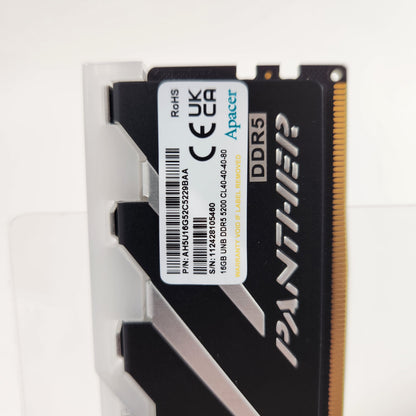 Apacer Panther 16GB (1x16GB) RAM DDR5 5200MHz AH5U16G52C5229BAA