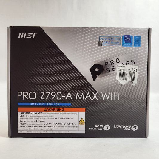 MSi Z790-A MAX WIFI LGA 1700 ATX Motherboard