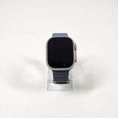 Unlocked Apple Watch Ultra 3 49MM Natural Titanium Ocean Band MEWH4LW/A