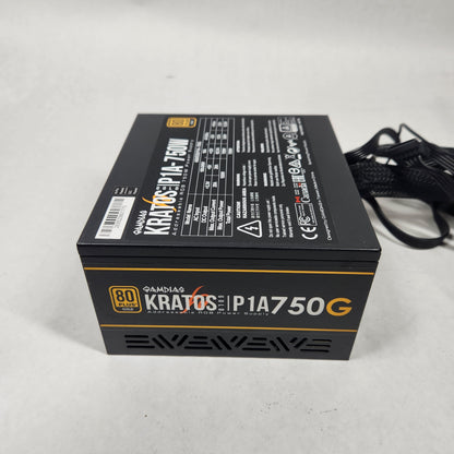 GAMDIAS Kratos P1A-750G RGB 80 Plus Gold 750W Non Modular Power Supply