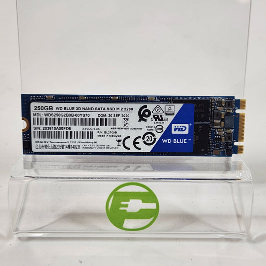 Western Digital WD Blue 250GB SATA III 6Gbps SSD 2280mm WDS250G2B0B-00YS70