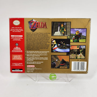 Zelda Ocarina of Time (Nintendo 64 N64, 1998)