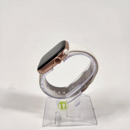 GPS Only Apple Watch Series 11 42MM Rose Gold Aluminum Light Blush Sport Band 