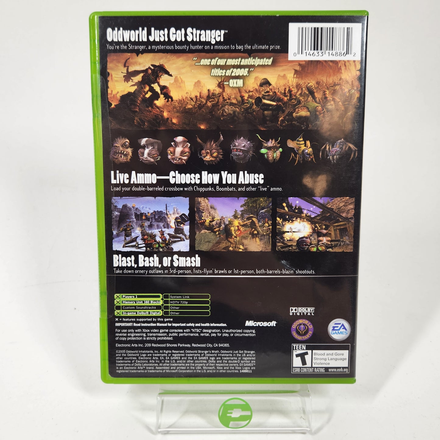 Oddworld Stranger's Wrath (Microsoft Xbox, 2005)