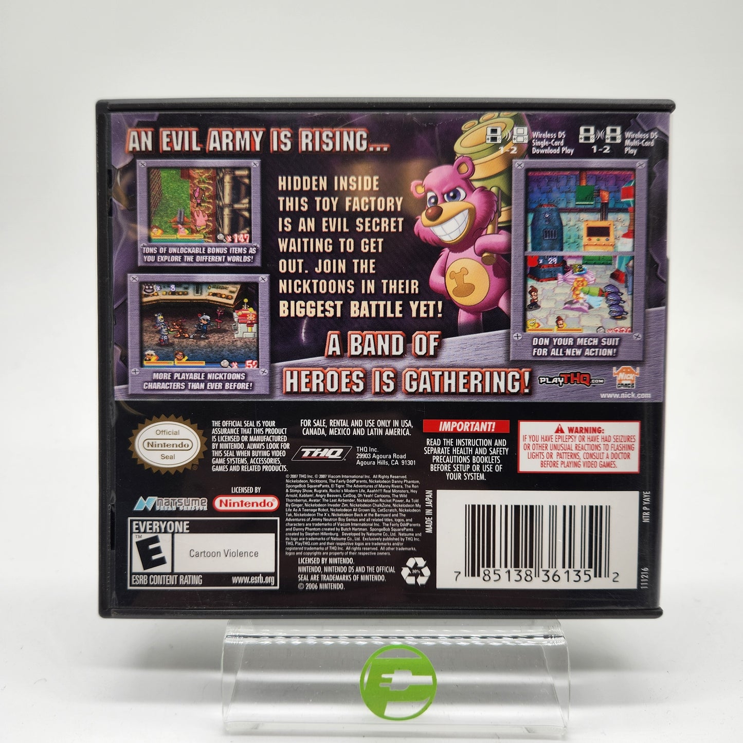 Nicktoons Attack of the Toybots (Nintendo DS, 2007)