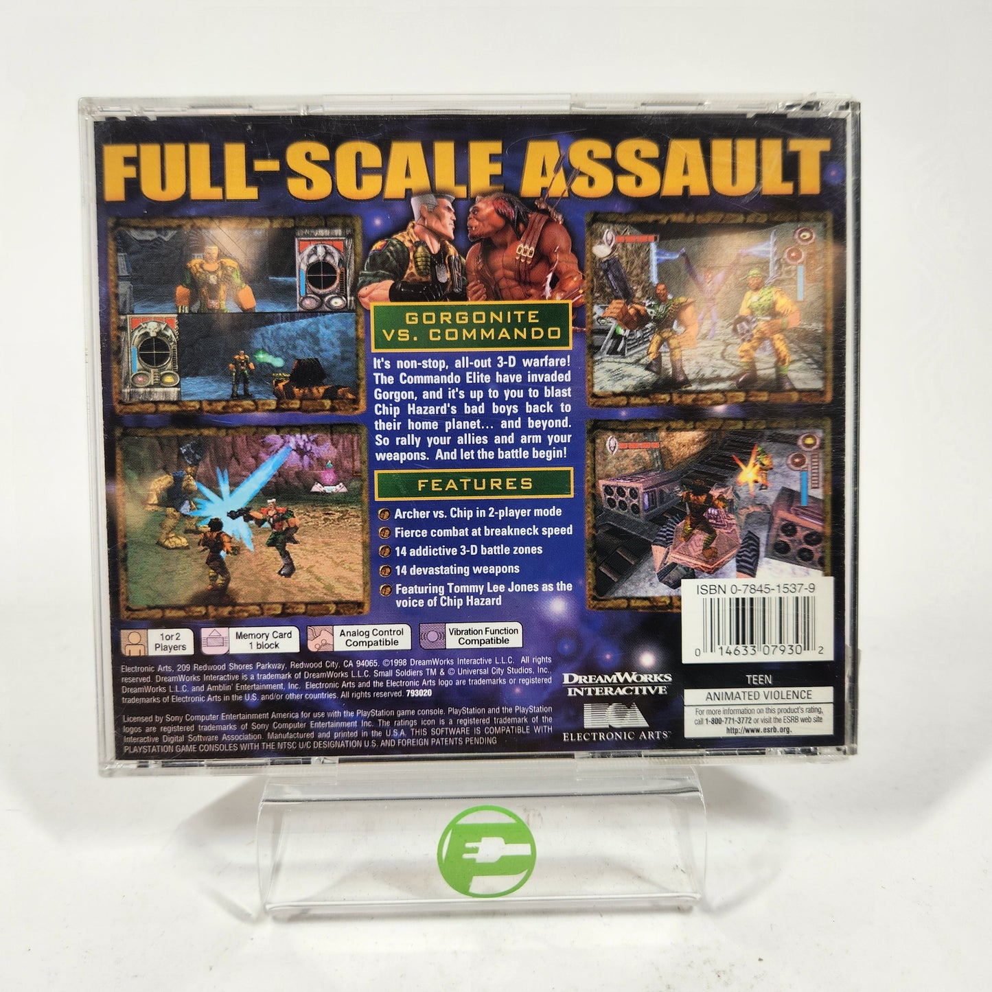 Small Soldiers (Sony PlayStation 1 PS1, 1998)