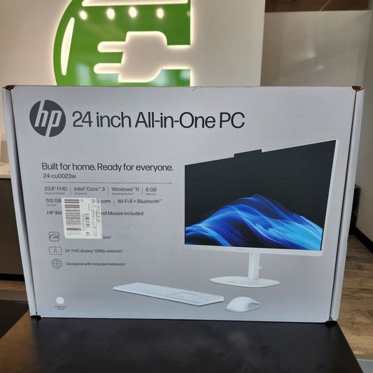 New HP OmniStudio 24-CU0023W 24 Core 3 8GB RAM 512GB SSD