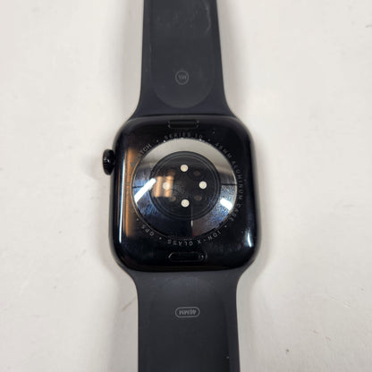 GPS Only Apple Watch Series 11 46MM Jet Black Aluminum Black Band MWWQ3LW/A