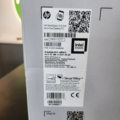 New HP OmniStudio 24-CU0023W 24 Core 3 8GB RAM 512GB SSD