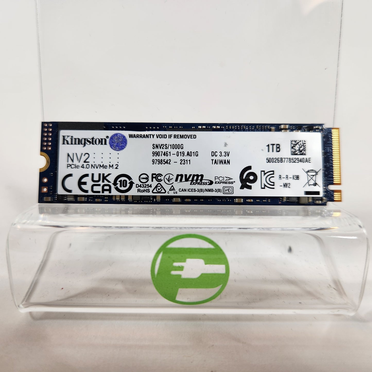 Kingston NV2 1TB Gen 4.0 x 4 M.2 NVMe 2280mm SSD SNV2/1000G Solid State Drive