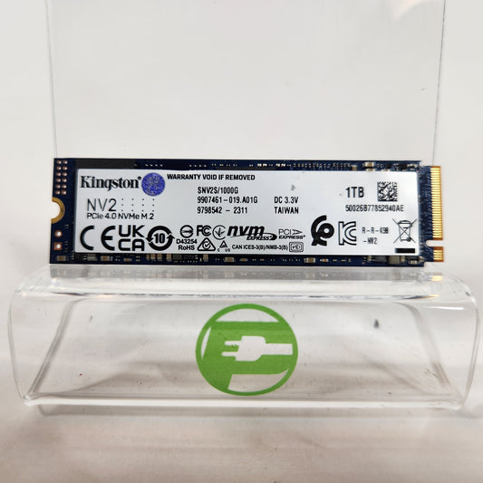 Kingston NV2 1TB Gen 4.0 x 4 M.2 NVMe 2280mm SSD SNV2/1000G Solid State Drive