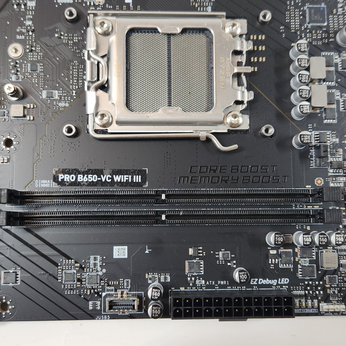 MSi Pro B650-VC Wifi III AM5 ATX AMD DDR5 Motherboard