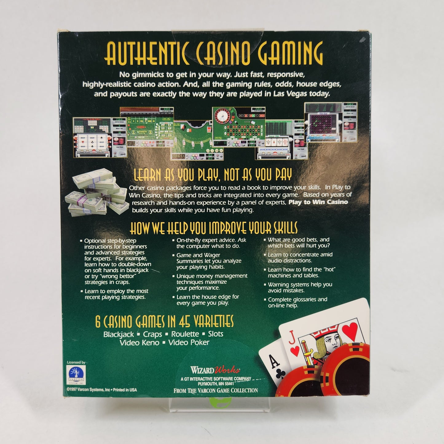 Casino : Play to Win (PC, 1997)