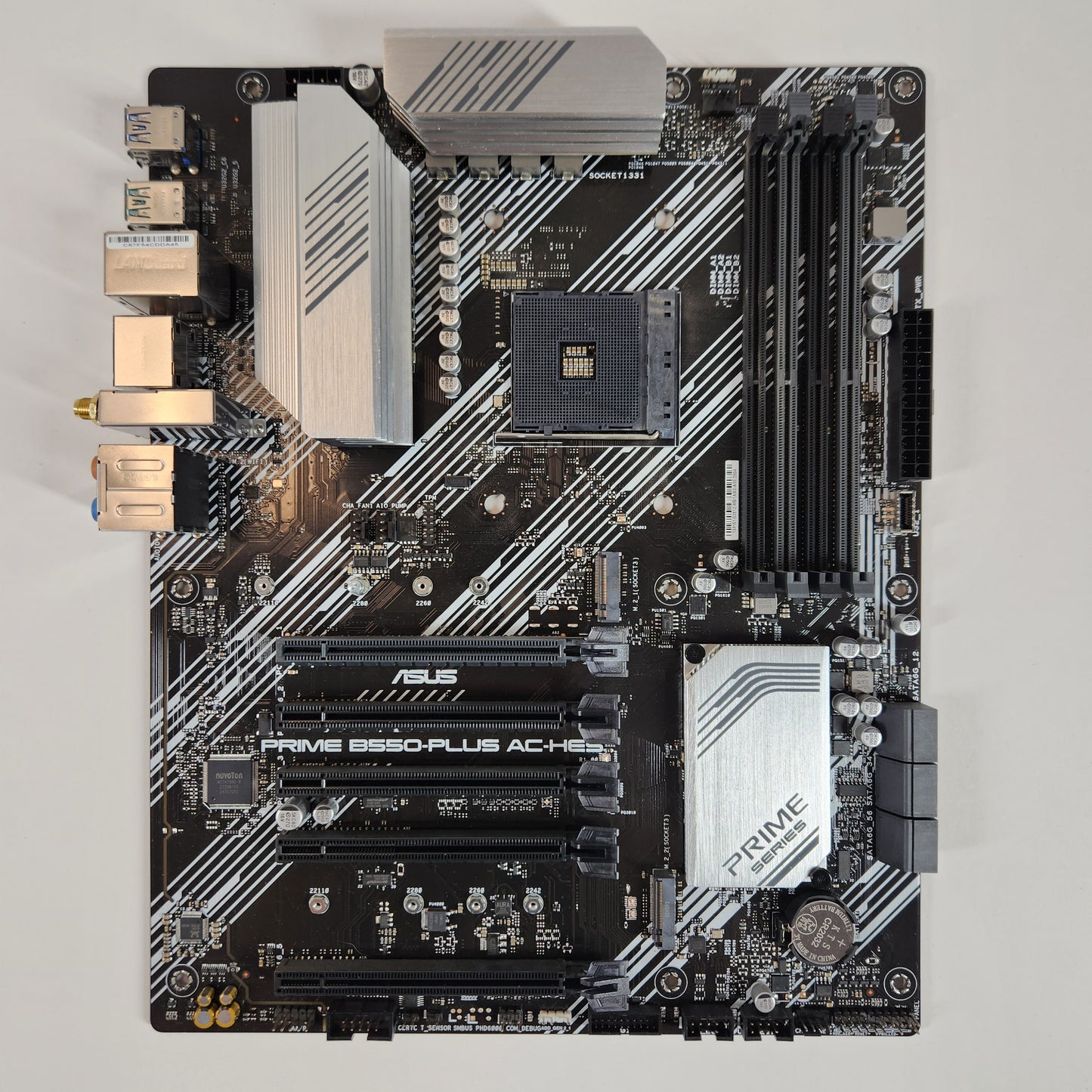 ASUS PRIME B550-PLUS AC-HES AM4 ATX AMD DDR4 Motherboard